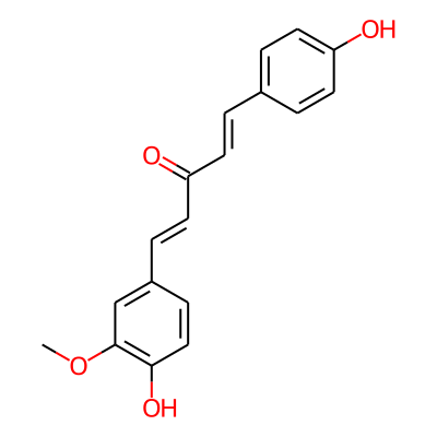(1E,4E)-1-(4-Hydroxy-3-methoxyphenyl)-5-(4-hydroxyphenyl)-1,4-pentadiene-3-one