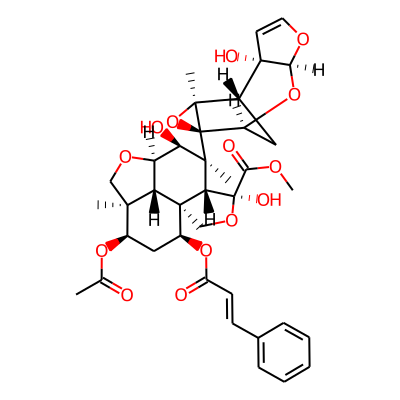 1-Cinnamoyl-3-acetyl-11-hydroxymeliacarpin