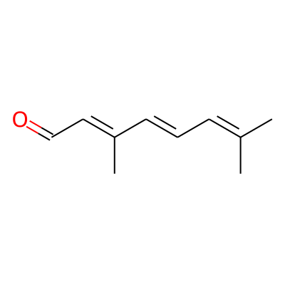 (2E,4E)-3,7-dimethylocta-2,4,6-trienal