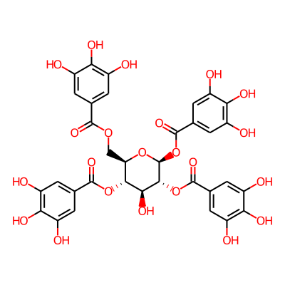 1,2,4,6-Tetragalloylglucose