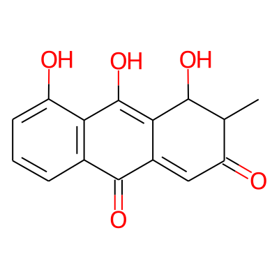 1,2-Dihydro-1,3,8-trihydroxy-2-methylanthraquinone