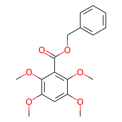Benzyl-2,3,5,6-tetramethoxybenzoate