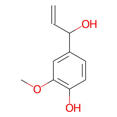 4-(1-Hydroxyallyl)-2-methoxyphenol