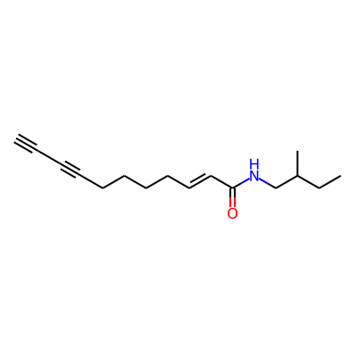 (2E)-N-(2-Methylbutyl)-2-undecene-8,10-diynamide
