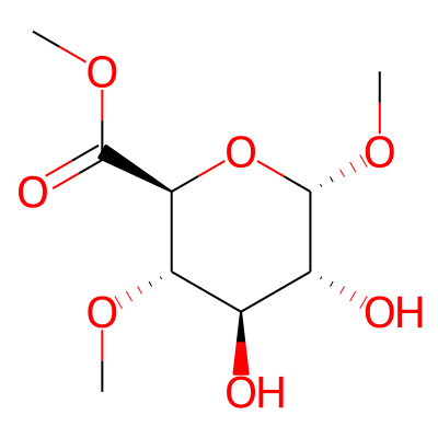 Dimethyl 4-O-methylhexopyranosiduronate