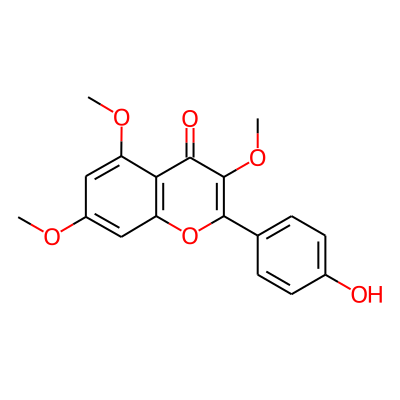 2-(4-Hydroxyphenyl)-3,5,7-trimethoxy-4H-1-benzopyran-4-one