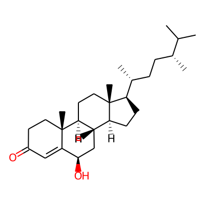 6beta-Hydroxycampest-4-en-3-one