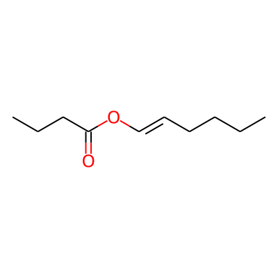 Butyric acid 1-hexenyl ester
