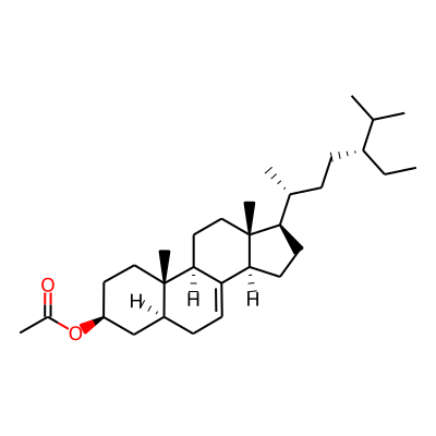 5alpha-Stigmast-7-en-3beta-ol, acetate
