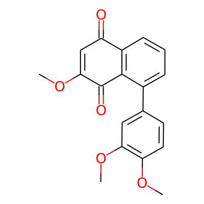 8-(3',4'-Dimethoxyphenyl)-2-methoxynaphtho-1,4-quinone