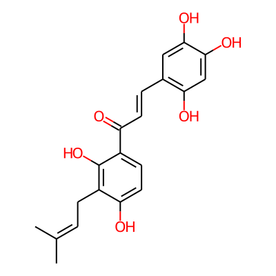 3'-Prenyl-2,4,5,2',4'-pentahydroxychalcone