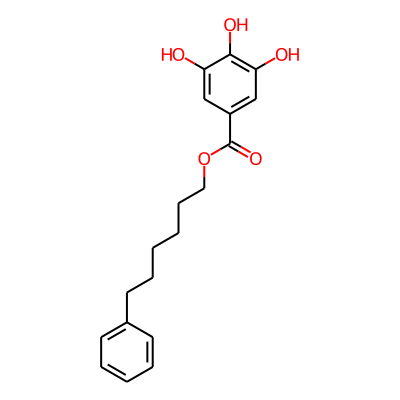 Gallic acid 6-phenylhexyl ester
