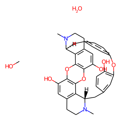 Pendulinin from plant Cocculus Pendulus