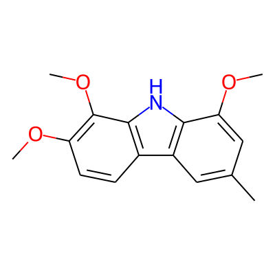 1,2,8-Trimethoxy-6-methyl-9H-carbazole