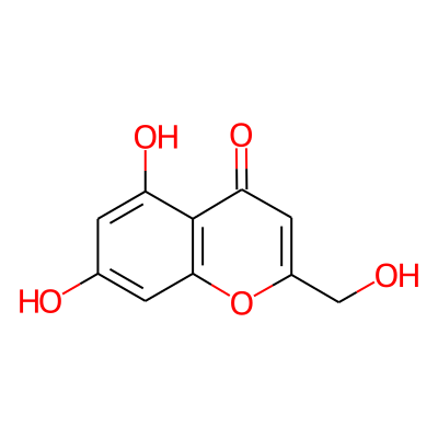 5,7-Dihydroxy-2-(hydroxymethyl)-4H-1-benzopyran-4-one