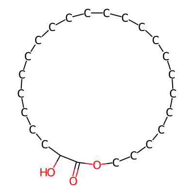 3-Hydroxy-1-oxacyclopentacosan-2-one