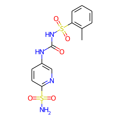 5-({[(2-Methylphenyl)sulfonyl]carbamoyl}amino)pyridine-2-Sulfonamide