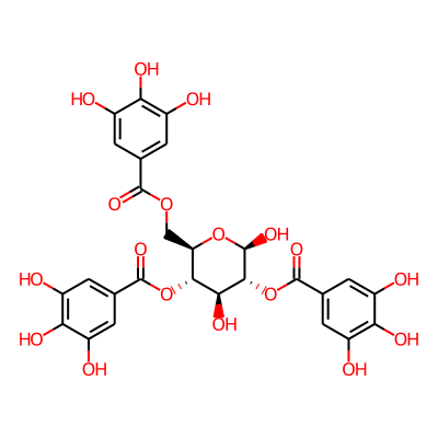 2,4,6-Tri-O-galloyl-beta-gulucose