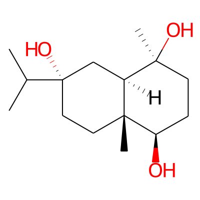 1,4,7-Eudesmanetriol