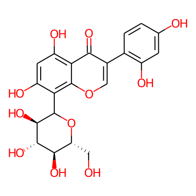 2'-Hydroxygenistein 8-C-glucoside