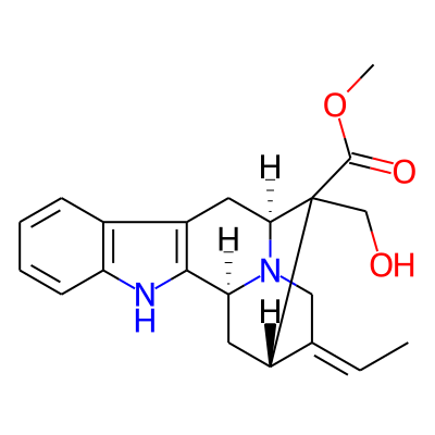 methyl (1S,12S,14S,15Z)-15-ethylidene-13-(hydroxymethyl)-3,17-diazapentacyclo[12.3.1.02,10.04,9.012,17]octadeca-2(10),4,6,8-tetraene-13-carboxylate