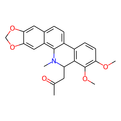 (+/-)-6-Acetonyldihydrochelerythrine