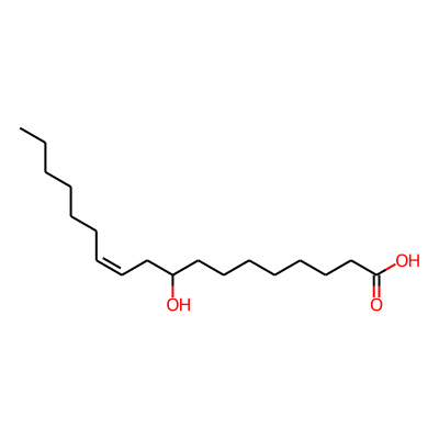 9-Hydroxy-cis-11-octadecenoic acid