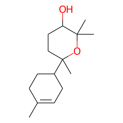 Tetrahydro-2,2,6-trimethyl-6-(4-methyl-3-cyclohexen-1-yl)-2H-pyran-3-ol