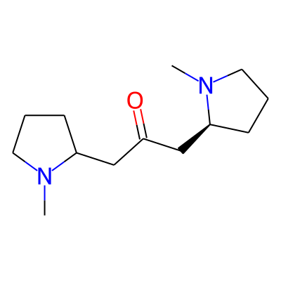 1-(1-methylpyrrolidin-2-yl)-3-[(2S)-1-methylpyrrolidin-2-yl]propan-2-one