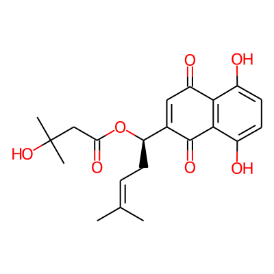 beta-Hydroxyisovalerylshikonin