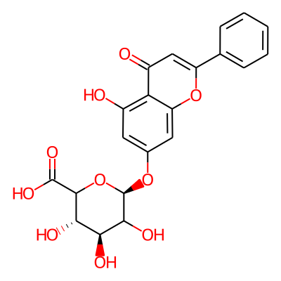 Chrysin 7-glucuronide
