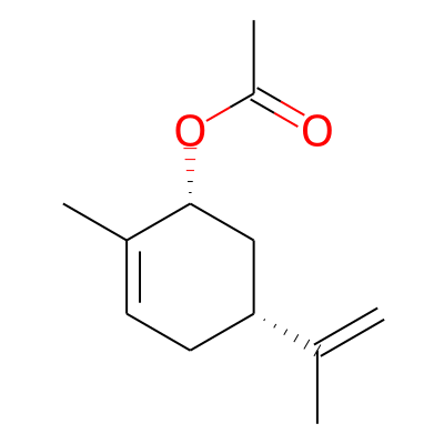 2-Cyclohexen-1-ol, 2-methyl-5-(1-methylethenyl)-, acetate, cis-