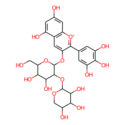 Delphinidin 3-sambubioside