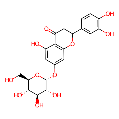 (S)-2-(3,4-Dihydroxyphenyl)-7-(beta-D-glucopyranosyloxy)-2,3-dihydro-5-hydroxy-4H-1-benzopyran-4-one