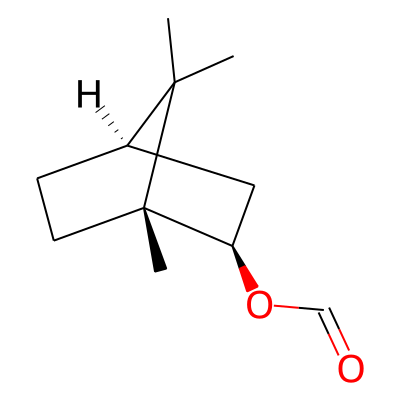 Bicyclo[2.2.1]heptan-2-ol, 1,7,7-trimethyl-, formate, (1R,2R,4R)-rel-
