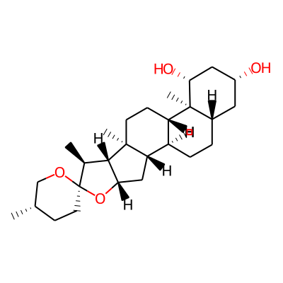Spirostan-1,3-diol, (1beta,3beta,5alpha,25S)-