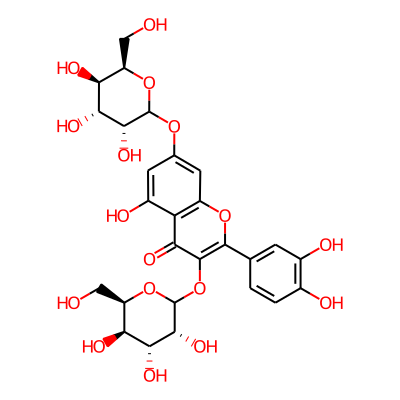 quercetin 3,7-di-O-glucoside