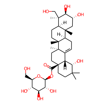 beta-D-Glucopyranosyl (2alpha,3beta,4beta,19alpha)-2,3,19,23-tetrahydroxyolean-12-en-28-oate