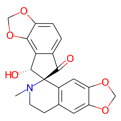 (5S,8'R)-8'-hydroxy-6-methylspiro[7,8-dihydro-[1,3]dioxolo[4,5-g]isoquinoline-5,7'-8H-cyclopenta[g][1,3]benzodioxole]-6'-one