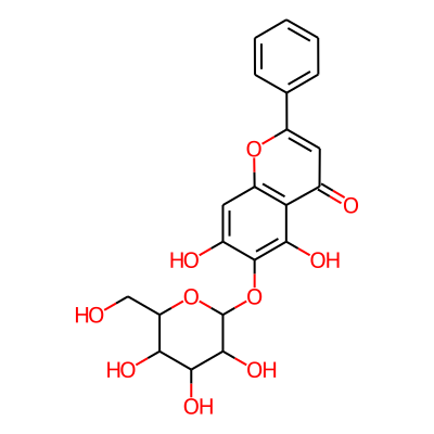 5,7-Dihydroxy-2-phenyl-6-[3,4,5-trihydroxy-6-(hydroxymethyl)oxan-2-yl]oxychromen-4-one