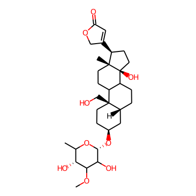 3-[(3S,5R,10R,13R,14S,17R)-3-[(2S,5R)-3,5-dihydroxy-4-methoxy-6-methyloxan-2-yl]oxy-14-hydroxy-10-(hydroxymethyl)-13-methyl-1,2,3,4,5,6,7,8,9,11,12,15,16,17-tetradecahydrocyclopenta[a]phenanthren-17-y