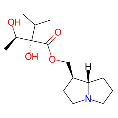 (2S,3R)-((1R,7aS)-hexahydro-1H-pyrrolizin-1-yl)methyl 2,3-dihydroxy-2-isopropylbutanoate