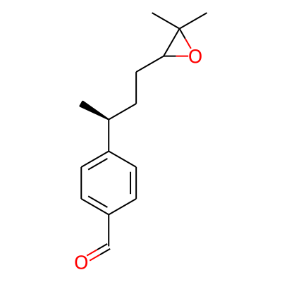 7-Epi-10,11-epoxy-ar-curcumen-15-al