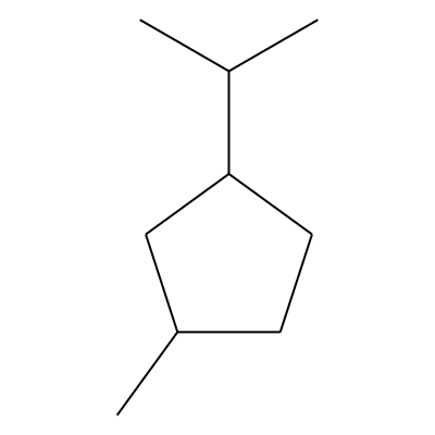 Cyclopentane, 1-methyl-3-(1-methylethyl)-