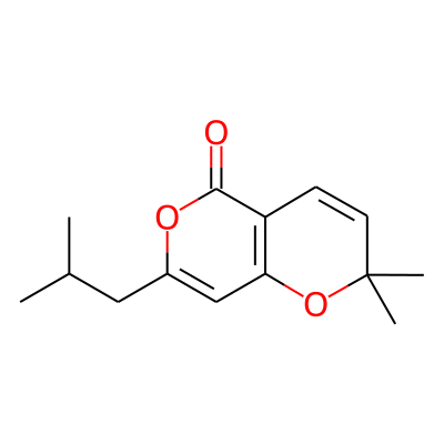 2,2-Dimethyl-7-isobutyl-2H,5H-pyrano[4,3-b]pyran-5-one