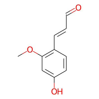 3-(4-Hydroxy-2-methoxyphenyl)-2-propenal