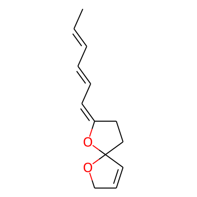 7-(2,4-Hexadiynylidene)-1,6-dioxaspiro[4,4]nona-2,8-diene