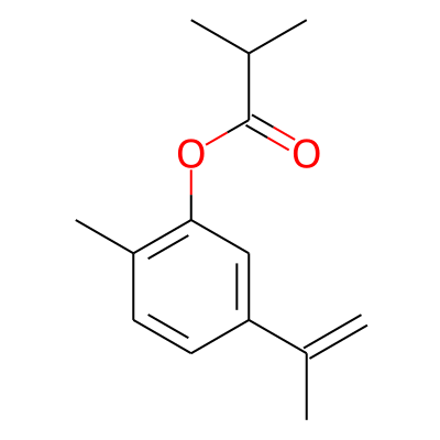 8(9)-Dehydrothymol isobutyrate