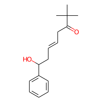 8-Hydroxy-2,2-dimethyl-8-phenyl-oct-5-en-3-one