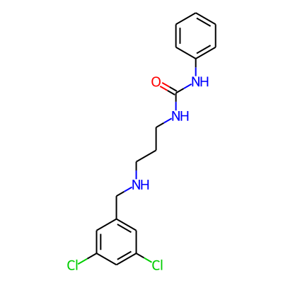 1-{3-[(3,5-Dichlorobenzyl)amino]propyl}-3-Phenylurea